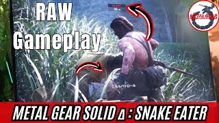 INSANE NEW GAMEPLAY METAL GEAR SOLID Δ SNAKE EATER [upl. by Kcirednek]