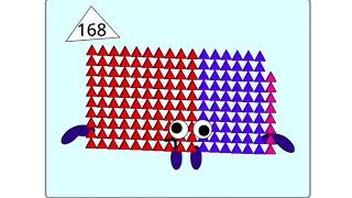 NumberBlocks Band 34 Triangles [upl. by Atnad]