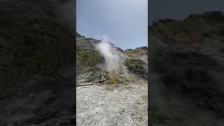 VOLCANO SCIENCE Solfatara Crater and Fumaroles Pozzuoli Italy 22062023  from Karen Holmberg [upl. by Oyr]