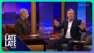 Piers Morgan Donald Trump wokeness controversies  The Late Late Show [upl. by Eirehc723]