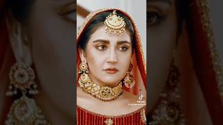 Pakistani actress in bridal look ayezakhanseharkhanbridalbeauitfulweddingytshortviralshort [upl. by Eylloh175]