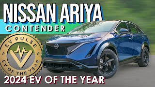 Nissan Ariya  2024 EV of the Year Contender [upl. by Luwana]