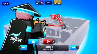 I met a HACKER pretending to be me so I 1v1d him Roblox Rivals [upl. by Esyned]