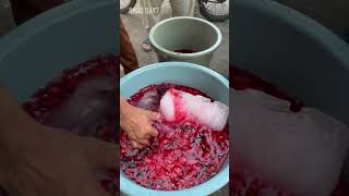 Most Famous Watermelon Juice in Karachi  The Unhygienic Food of Karachi  Drink of Summers [upl. by Eleira547]