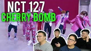 NCT 127 drop a quotCHERRY BOMBquot MV  Live Reaction [upl. by Norek]