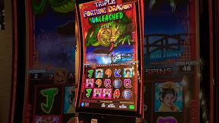 15 bet on a 50 Spin Jackpot on Triple Fortune Dragon UNLEASHED in the T High Limit Room short [upl. by Eliam]