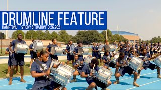 HamptonU  Drumline Feature 8262021 Directors Cut [upl. by Chariot]