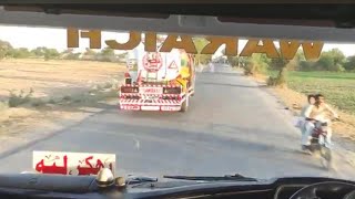 Waraich Express بھکر والے ٹاٸم کی اسپیڈ 140 کر دی کراچی 7 بجے پہنچ [upl. by Zweig]