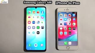 Samsung Galaxy A06 Vs iPhone 6 Plus Speed Test And Comparison [upl. by Ahseram]