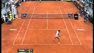 JoWilfried Tsonga vs Jerzy Janowicz  ATP Rome 2013 Highlights bojan svitac [upl. by Leavy897]