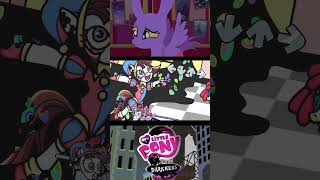 Corrupted My Little Pony  FNF Vs AMAZING DIGITAL CIRCUS  POMNI amp Friday Night Funkin shorts [upl. by Etom598]