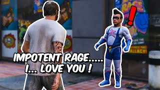 Impotent rage I LOVE YOU  Trevor meets his Superhero GTA 5 [upl. by Aker]