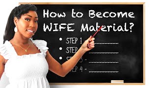 How to Become Wife Material [upl. by Ekim83]