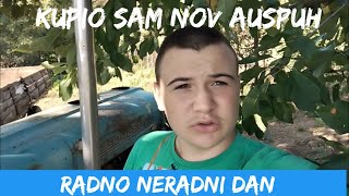 RADNO NERADNI DAN sečemo šašukupio sam nov auspuh [upl. by Saffier]