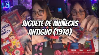 Juguete de muñecas antiguo 💕 asmr juguete vintage juguetesantiguos [upl. by Diad]