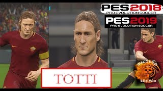 Francesco TOTTI for PES 20192018 Download face [upl. by Rivard]