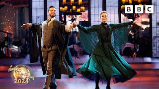 Sarah Hadland and Vito Coppola Viennese Waltz to Hedwigs Theme from Harry Potter ✨ BBC Strictly 2024 [upl. by Atilahs138]