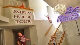 24 Hour Challenge in an Abandoned Mansion Empty House Tour [upl. by Hedley]