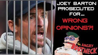 Joey Barton CHARGED For Wrong Opinions [upl. by Leamaj]