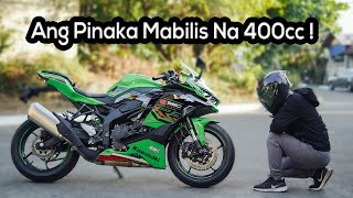 Kawasaki ZX4RR Review  Highspeed Test  Sound Check [upl. by Nire]