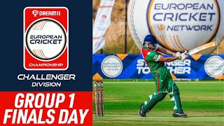 🔴 Dream11 ECC Challenger 2024  Group 1 Finals Day  26 Sep 2024  Live European Cricket [upl. by Issej]