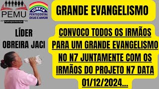 EVANGELISMO NO PROJETO N7 IPDA [upl. by Euqinoj]