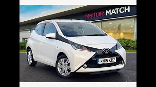 Used Toyota AYGO 10 VVTi xpression xwave  Motor Match Chester [upl. by Amles]