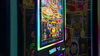 Triple coin Treasures Shamrock Fortunes Slot machine  80 cents bet 5 free spins 3 [upl. by Uase214]