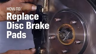 AutoZone Car Care Replacing Brake Pads [upl. by Notsek621]