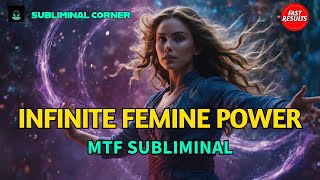 Feminine POWER Unleashed with 5Hz Theta Frequencies  Mtf Subliminals [upl. by Aicenaj]