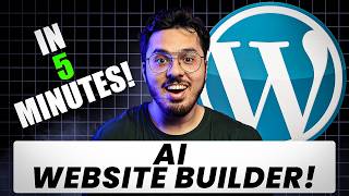 How to build a Website using Wordpress amp AI in 5 Minutes [upl. by Olimpia607]