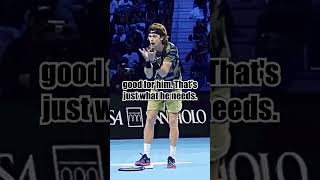 Sam Querrey on Court Antics [upl. by Riancho66]