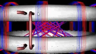 Superflux Rodin Coil multi field interaction reactor for plasma vortex creation [upl. by Nylorahs]