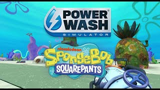 PowerWash Simulator SpongeBob SquarePants Longplay  No Commentary [upl. by Dnomrej766]