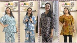 nightwear dress under 1000 rs nightdress onlineshopping casualwear [upl. by Frissell693]