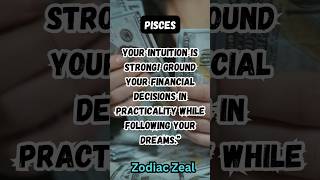 Pisces Finances I Zodiac Signs I Pisces Money 2024 I Manifestation shorts [upl. by Elleuqar]