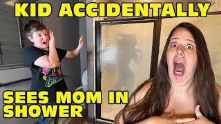 🤬Kid Temper Tantrum🤬 Accidentally Walks In While Mom Was Sh0wering Original [upl. by Kendre]