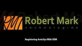 Registering AutoSys With EEM [upl. by Ttayh365]