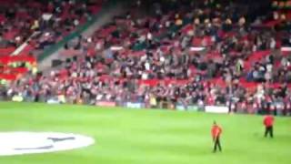 Take Me Home United Road Old Trafford  Manchester United Man Version Full Song LIVE [upl. by Aryaz]