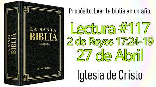 27 de Abril LEE LA BIBLIA EN UN AÑO [upl. by Appleton845]