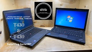 SaleVlog betet89 Lenovo ThinkPad T430 VS T440p Review Indonesia [upl. by Aknaib895]