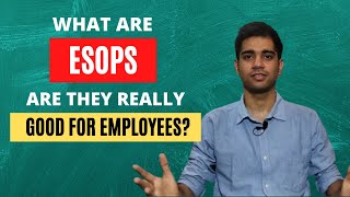 What are ESOPs  Employee Stock Option Plan Explained  Vesting Period [upl. by Aretha]