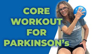 Core Focused Exercises for Parkinsons  Move amp Shout with Lauren Lewis [upl. by Adley]