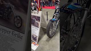 Custom trike with a V 8  Donnie smith custom bike show [upl. by Ruddy]