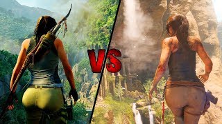 Shadow Of The Tomb Raider VS Rise Of The Tomb Raider Comparison 2018 [upl. by Jessie]