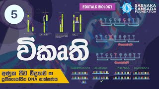 විකෘති  Mutations  EduTalk Biology [upl. by Nylia240]