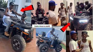 Shatta Wale amp Medikal Getting Ready For “SAFA Convoy” As They Displayed Their Skills With Motobikes😬 [upl. by Spohr]