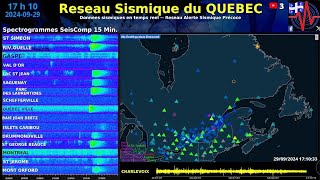 Tremblement de Terre QUEBEC [upl. by Suckram91]