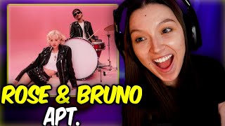 ROSÉ amp Bruno Mars  APT  FIRST TIME REACTION [upl. by Dinsdale]