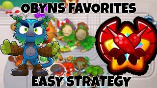 BTD6 RACE SECOND PLACE GUIDE  OBYNS FAVORITES  2nd Place Strategy [upl. by Phelgen794]